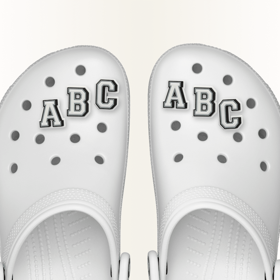 Letter A-Z Jibbitz Shoe Charm - Crocs for sale