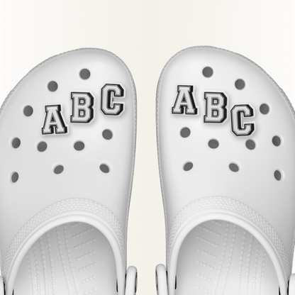 Letter A-Z Jibbitz Shoe Charm - Crocs for sale