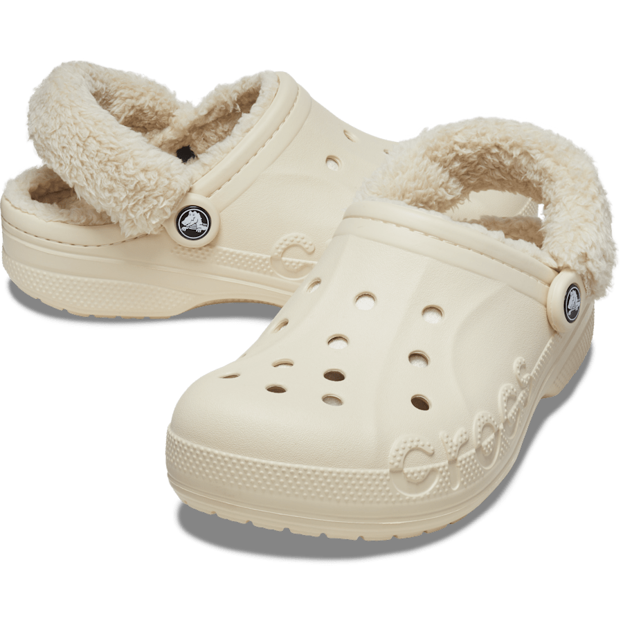 Baya Lined Fuzz-Strap Clog - Crocs for sale