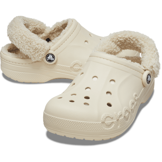 Baya Lined Fuzz-Strap Clog - Crocs for sale