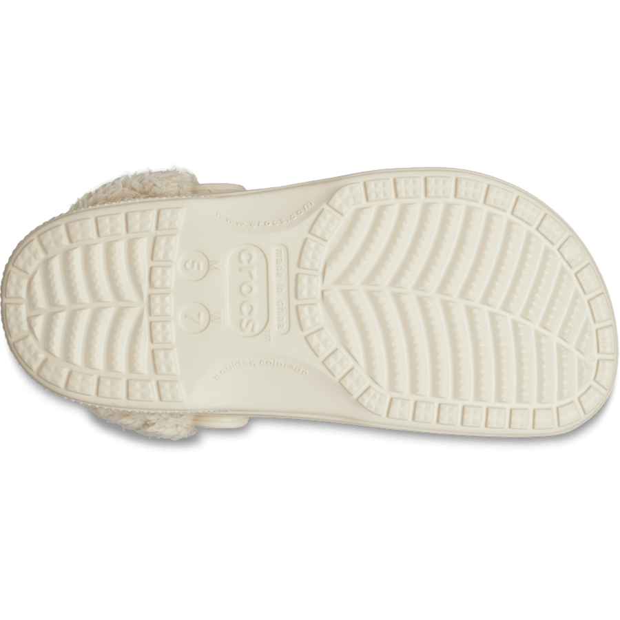 Baya Lined Fuzz-Strap Clog - Crocs for sale