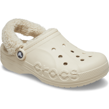Baya Lined Fuzz-Strap Clog - Crocs for sale