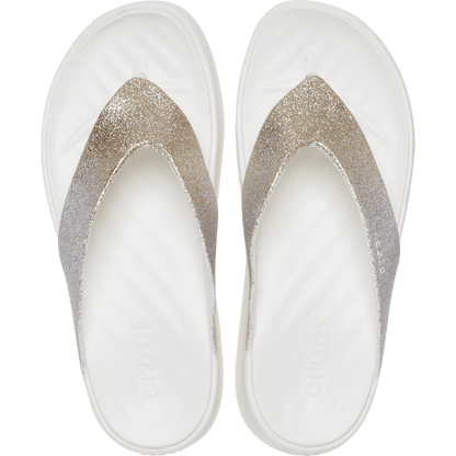 Getaway Chunky Glitter Platform Flip - Crocs for sale