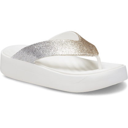 Getaway Chunky Glitter Platform Flip - Crocs for sale