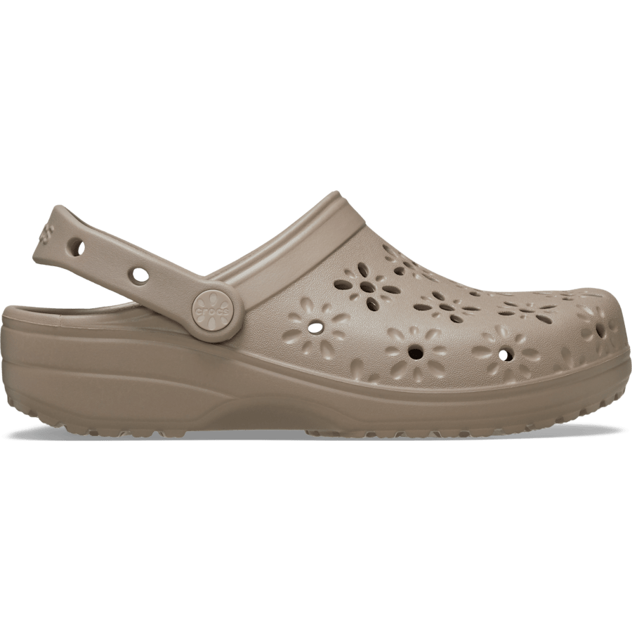 Classic Floral Cut-Out Clog - Crocs on sale