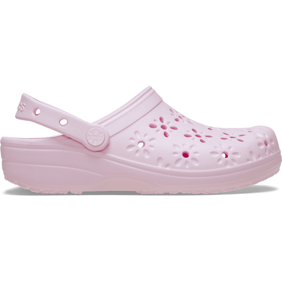 Classic Floral Cut-Out Clog - Crocs on sale