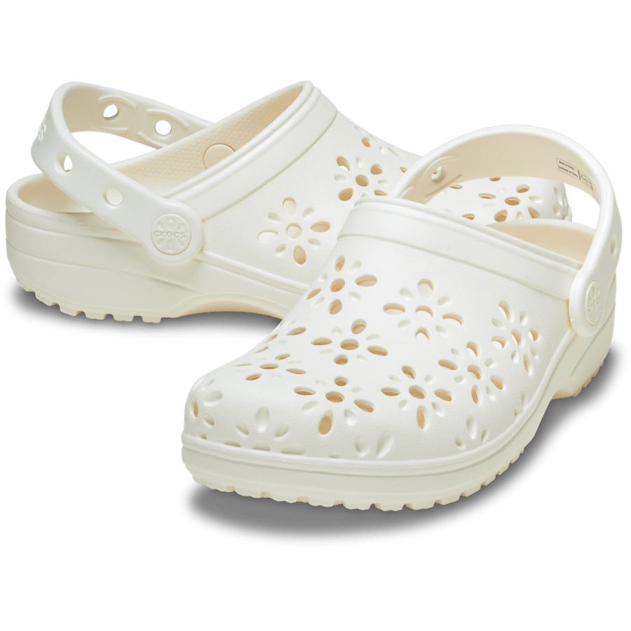 Kids' Classic Floral Cut-Out Clog - Crocs US