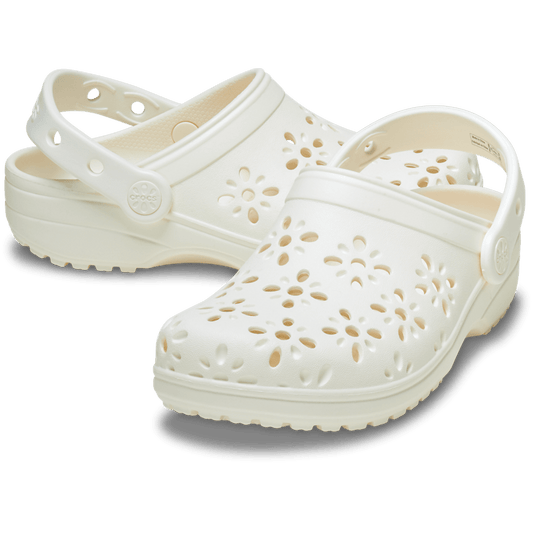 Kids' Classic Floral Cut-Out Clog - Crocs US
