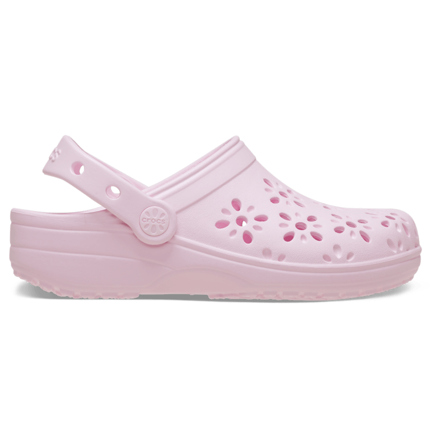 Kids' Classic Floral Cut-Out Clog - Crocs US