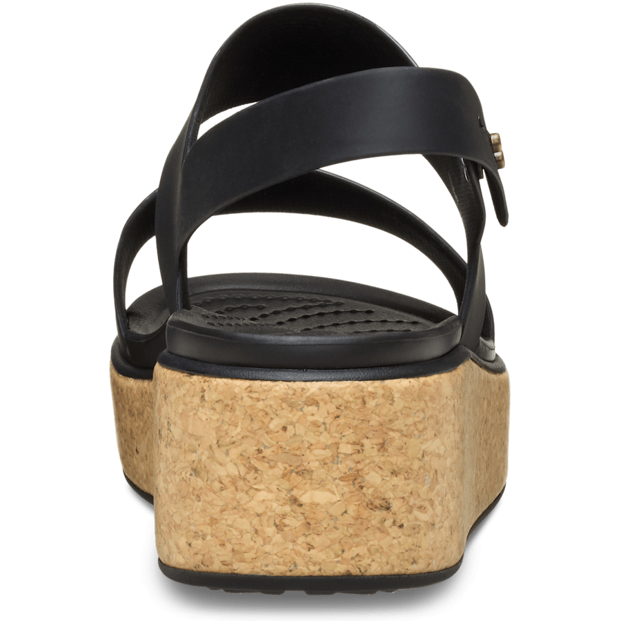 Brooklyn Cork Low Wedge - Crocs discount