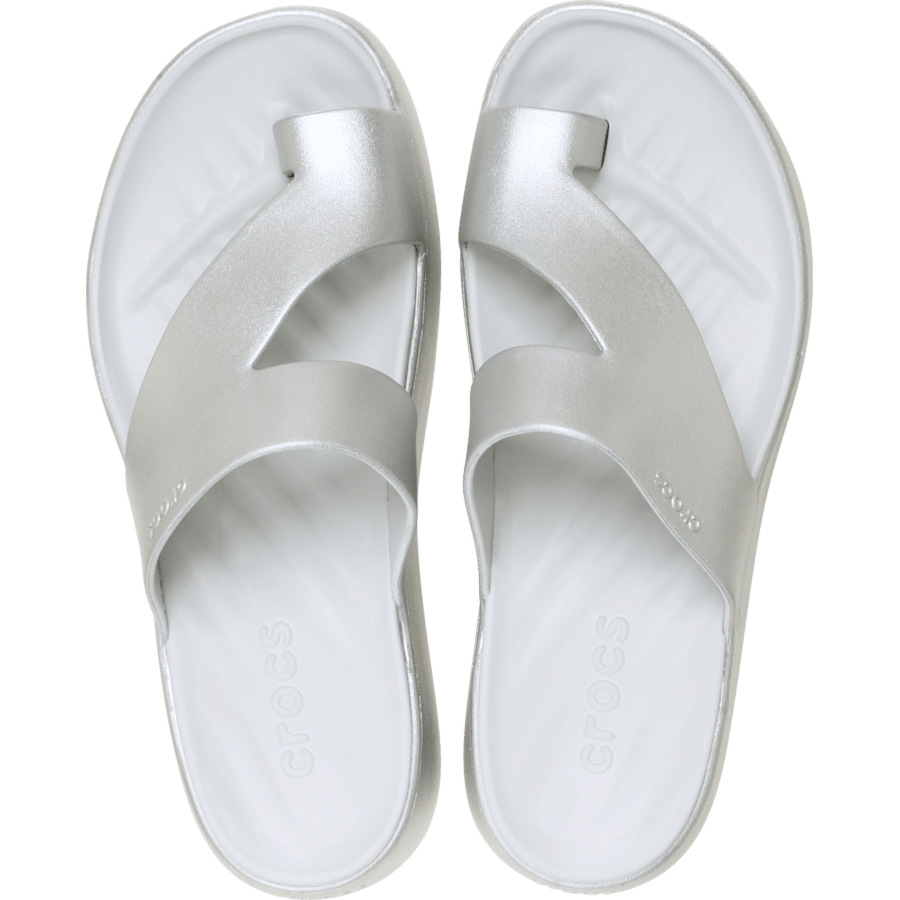 Getaway Metallic Platform Toe Loop - Crocs near me