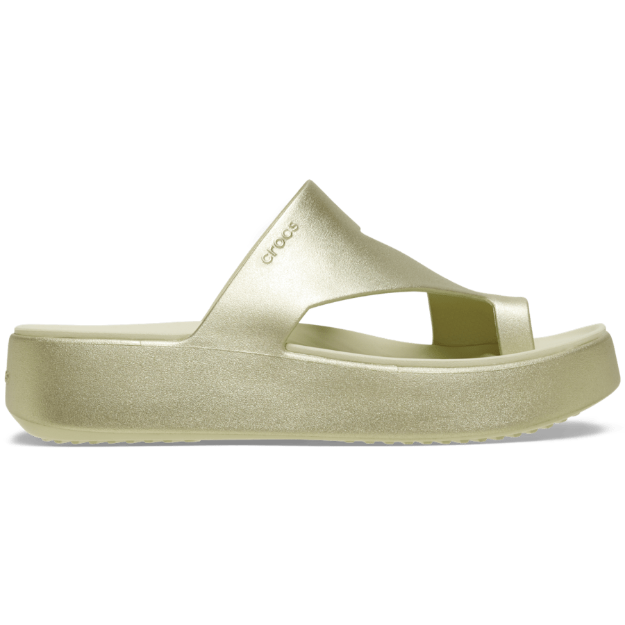 Getaway Metallic Platform Toe Loop - Crocs near me