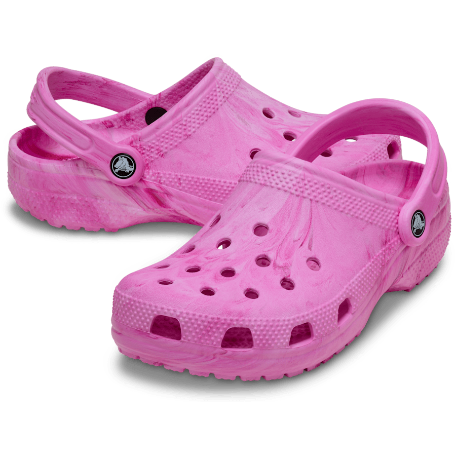 Kids' Classic Watercolor Marbled Clog - Crocs for sale