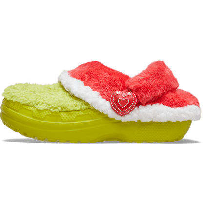 Kid's The Grinch Classic Lined Clog- Crocs on sale