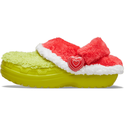 Kid's The Grinch Classic Lined Clog- Crocs on sale