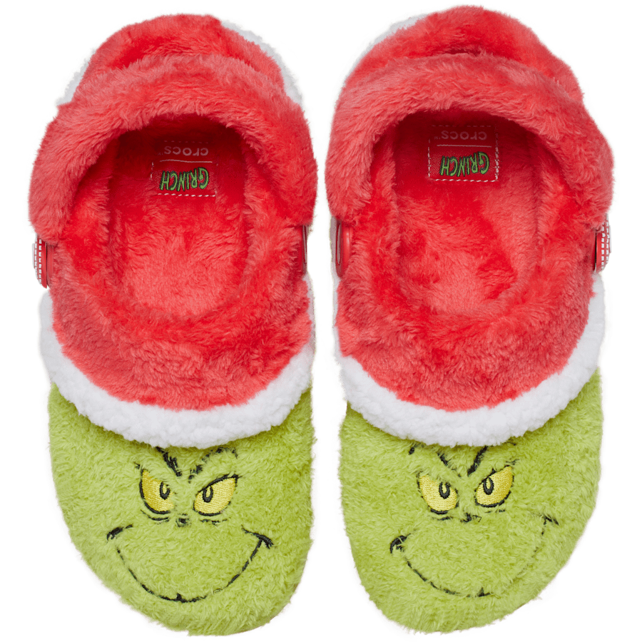 Kid's The Grinch Classic Lined Clog- Crocs on sale