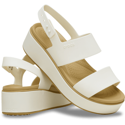 Brooklyn Matte Wrap Low Wedge - Crocs outlet