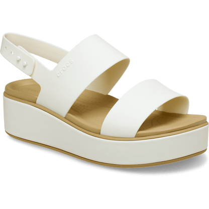 Brooklyn Matte Wrap Low Wedge - Crocs outlet