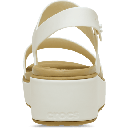 Brooklyn Matte Wrap Low Wedge - Crocs outlet