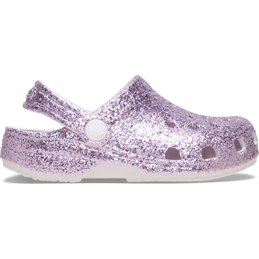 Toddler Classic Chunky Glitter Clog - Crocs outlet