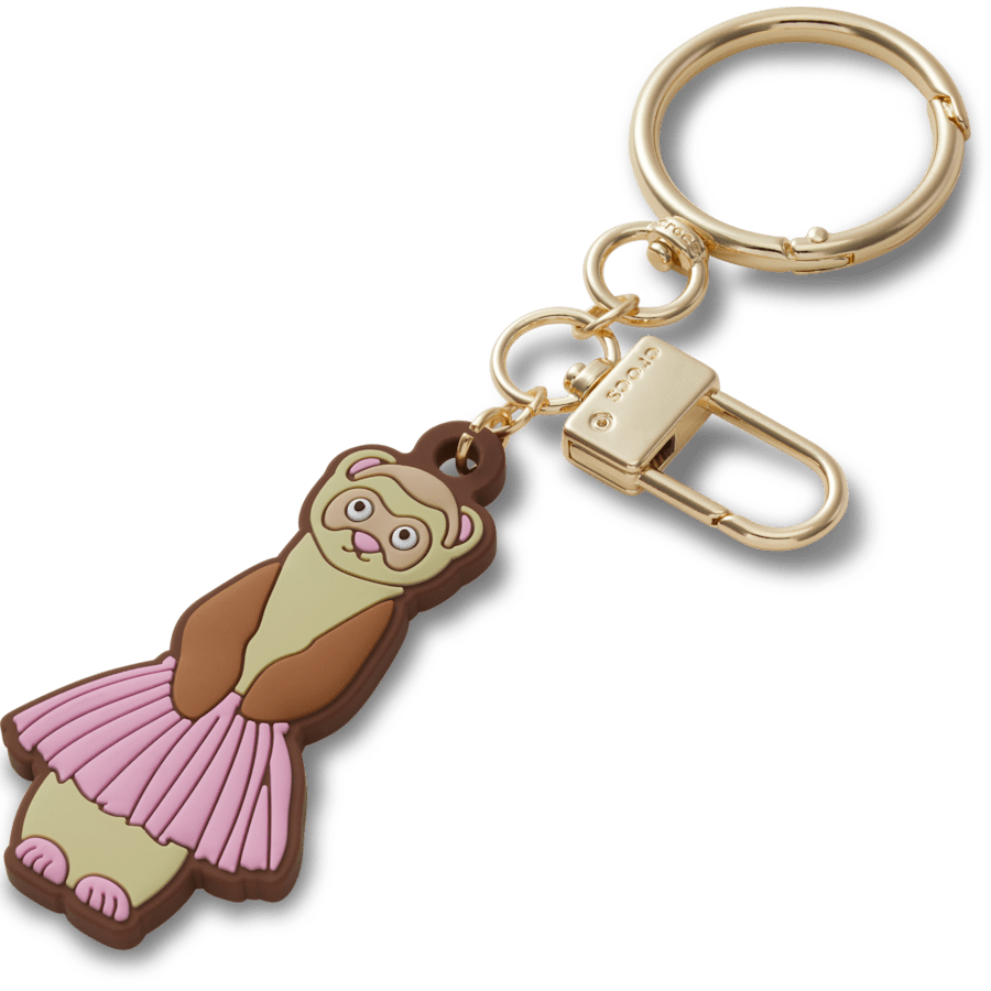 Ferret in a Tutu Bag Charm - Crocs for sale