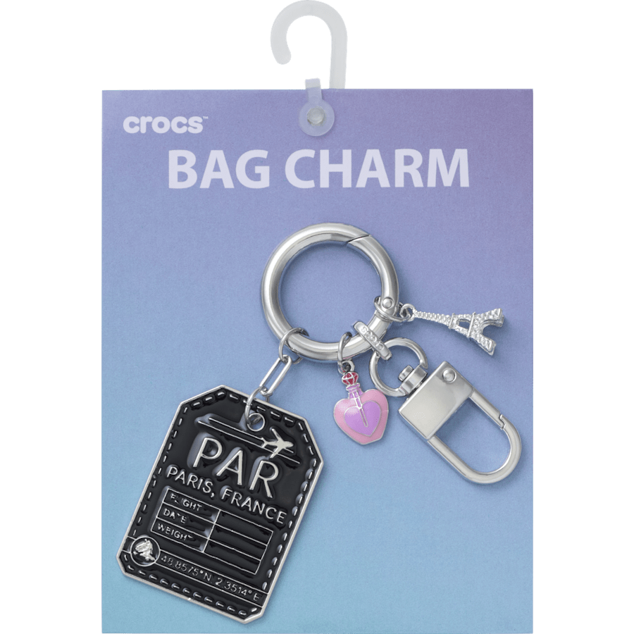 Paris Bag Charm - Crocs sale