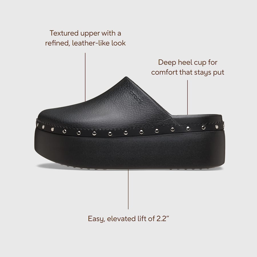 Dylan Platform Studded Clog - Crocs on sale