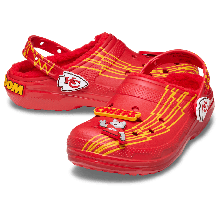 NFL Kansas City Chiefs Classic Lined Clog - Crocs on sale