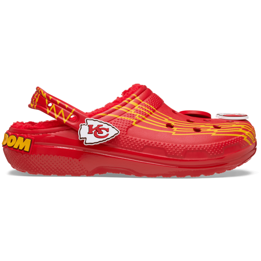 NFL Kansas City Chiefs Classic Lined Clog - Crocs on sale