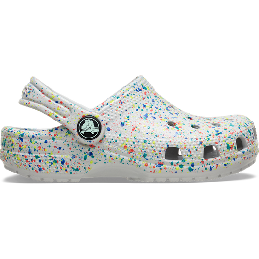 Kids' Classic Glow Paint Splatter Clog - Crocs discount