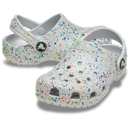 Kids' Classic Glow Paint Splatter Clog - Crocs discount