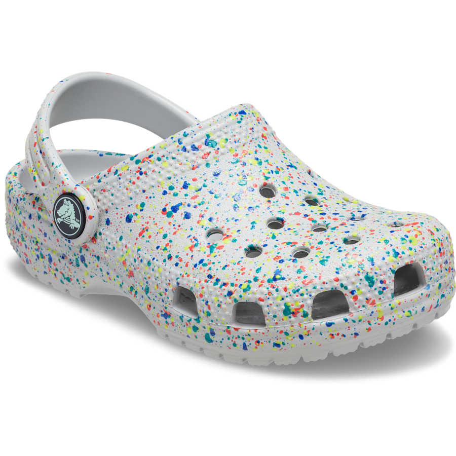 Kids' Classic Glow Paint Splatter Clog - Crocs discount