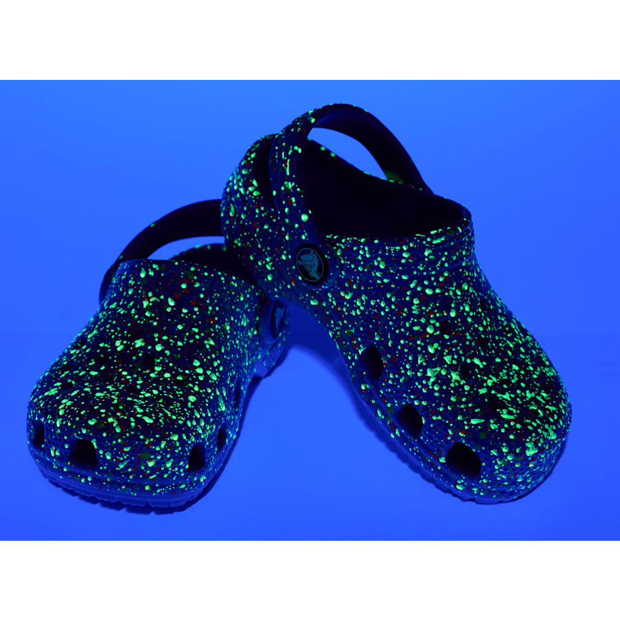 Kids' Classic Glow Paint Splatter Clog - Crocs discount