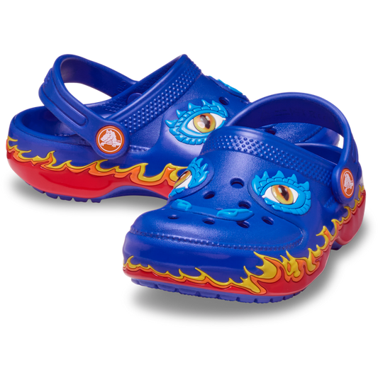Toddler Classic IAM Dragon Lights Clog - Crocs discount