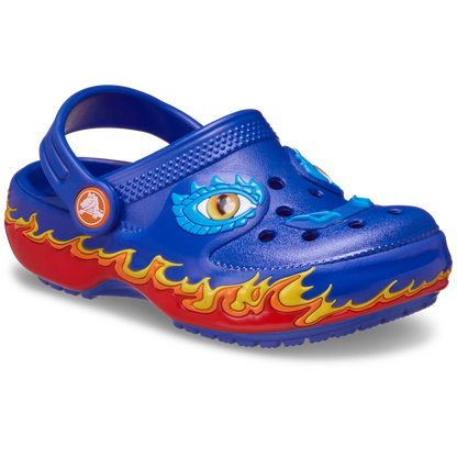 Toddler Classic IAM Dragon Lights Clog - Crocs discount