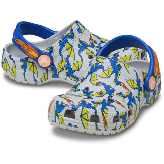 Toddler Classic Dragon Graphic Clog - Crocs near me