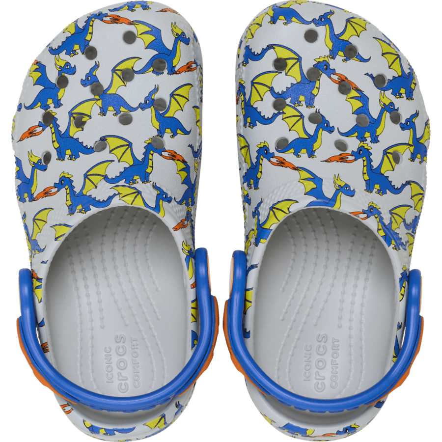 Toddler Classic Dragon Graphic Clog - Crocs near me