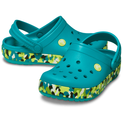 Kids' Crocband Glow Confetti Band Clog - Crocs on sale