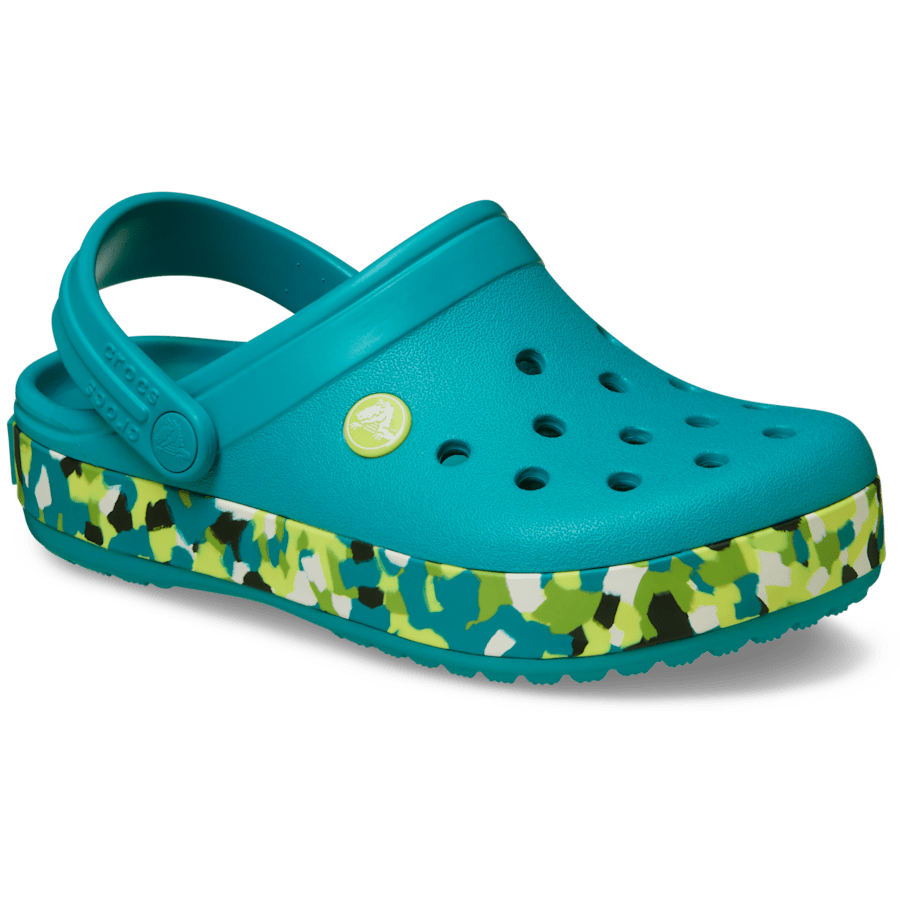 Kids' Crocband Glow Confetti Band Clog - Crocs on sale