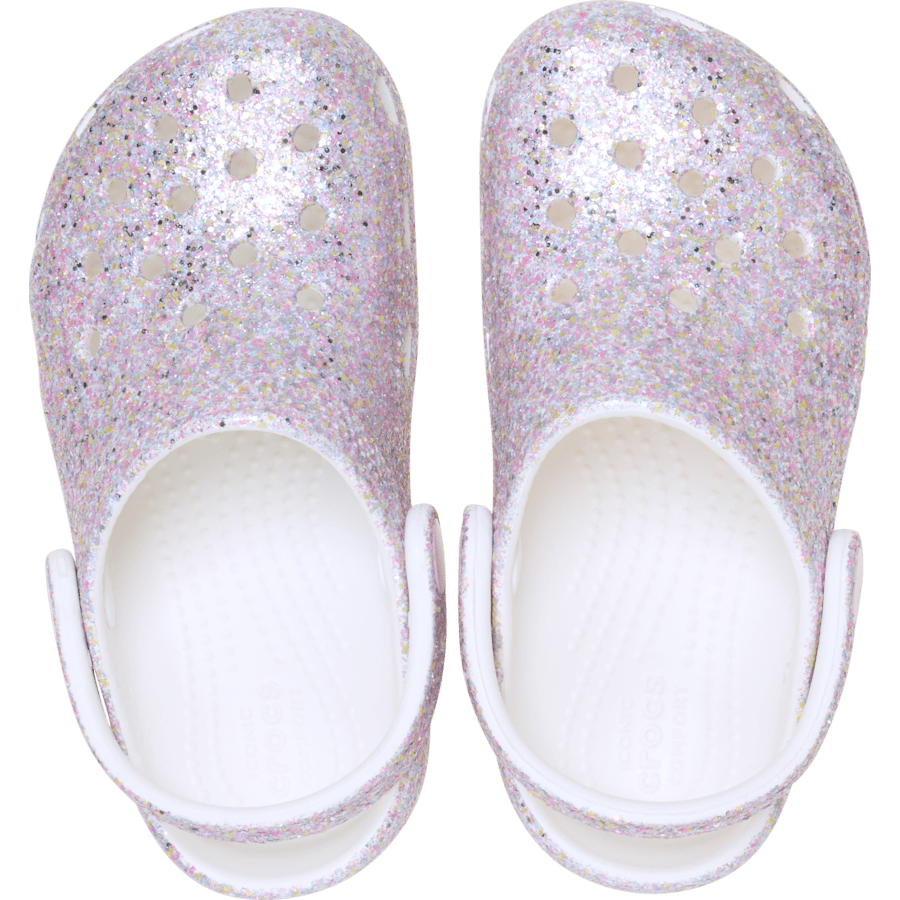 Toddler Classic Fantasy Glitter Clog - Crocs sale