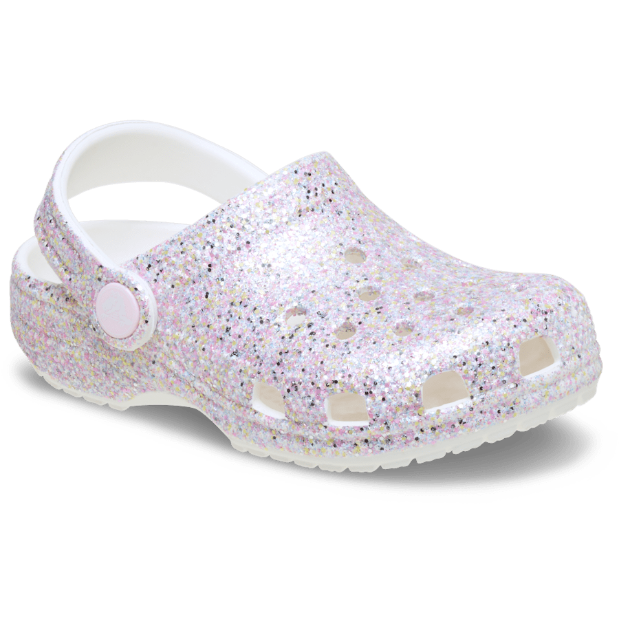 Toddler Classic Fantasy Glitter Clog - Crocs sale