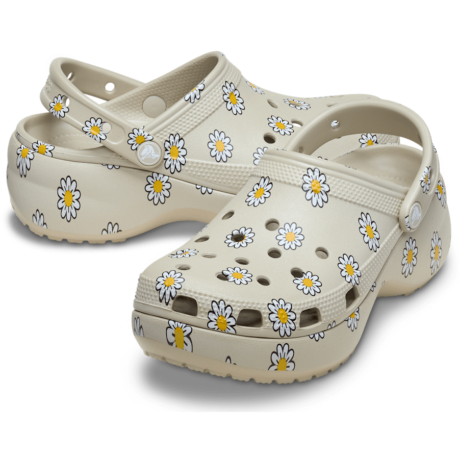 Classic Platform Floral Clog - Crocs discount