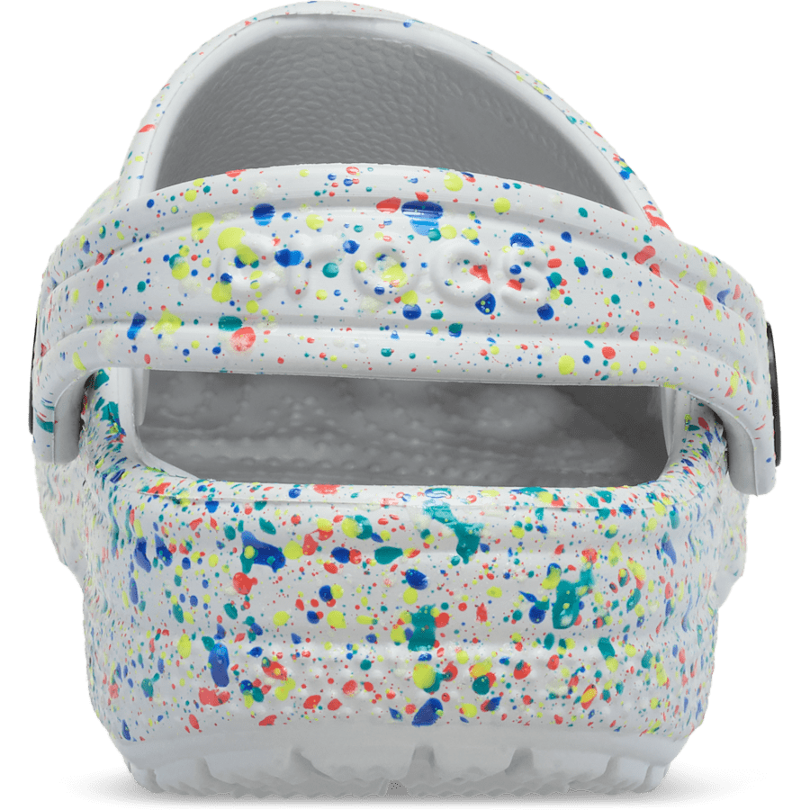 Toddler Classic Glow Paint Splatter Clog - Crocs for sale