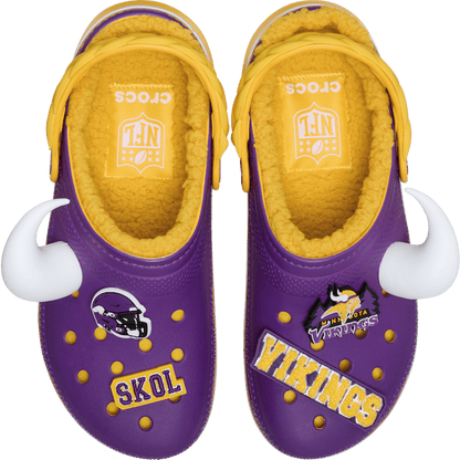 NFL Minnesota Vikings Classic Lined Clog - Crocs discount