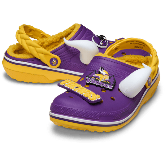 NFL Minnesota Vikings Classic Lined Clog - Crocs discount