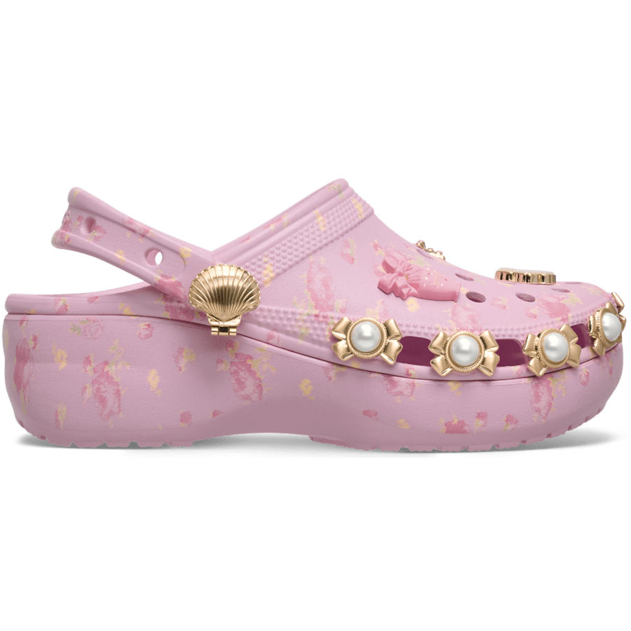 LoveShackFancy Classic Platform Clog - Crocs outlet