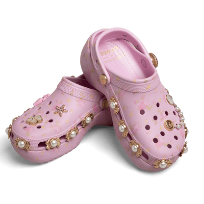 LoveShackFancy Classic Platform Clog - Crocs outlet