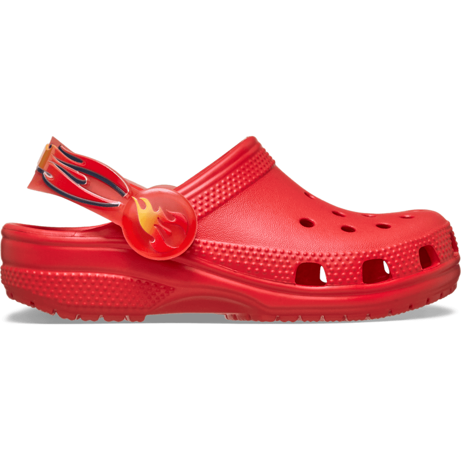 Toddler Classic Flame Lights Backstrap Clog - Crocs on sale