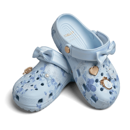 LoveShackFancy Blue Classic Clog - Crocs discount