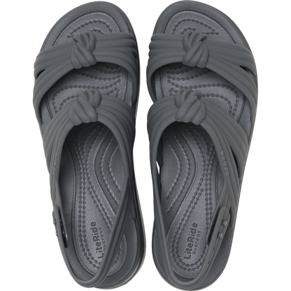 Brooklyn Knot Low Wedge - Crocs discount